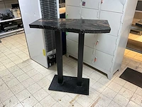 Boomstam statafel - afbeelding 1 van  6