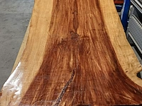 Boomstam tafel 220x100x73 cm epoxy sanderz, 2025 - afbeelding 3 van  3