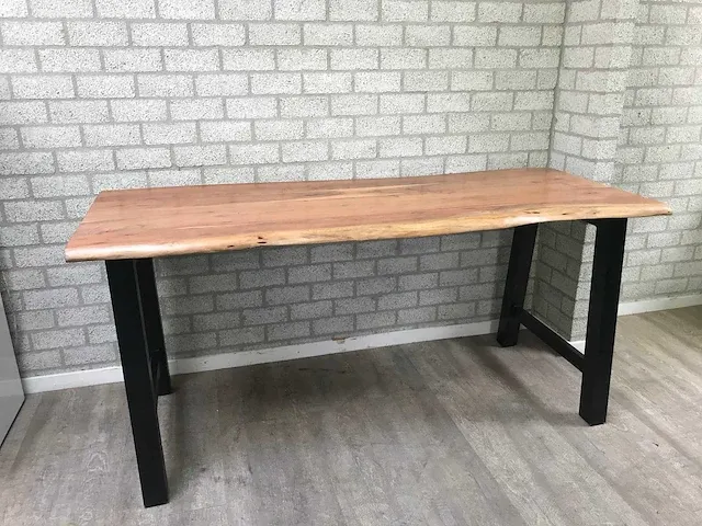 Boomstam tafel hoogmodel - afbeelding 1 van  3