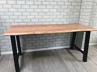 Boomstam tafel hoogmodel - afbeelding 2 van  3