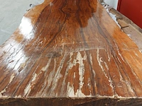 Boomstam tafel l shape tropisch hardhout, 2025 - afbeelding 11 van  12