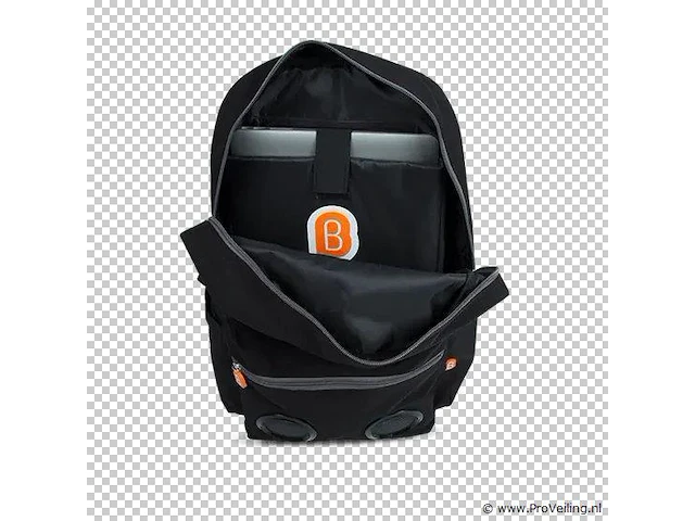 Boomzac rugtas met bluetooth, zwart - afbeelding 1 van  2