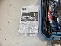 Boor- klopboorhamer - koffer - 3 boren - 230v - afbeelding 4 van  5