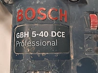 Boor-/breekhamer - 6kg - 230v - sds-max, bosch, gbh 5-40 dce, 2013 - afbeelding 4 van  5