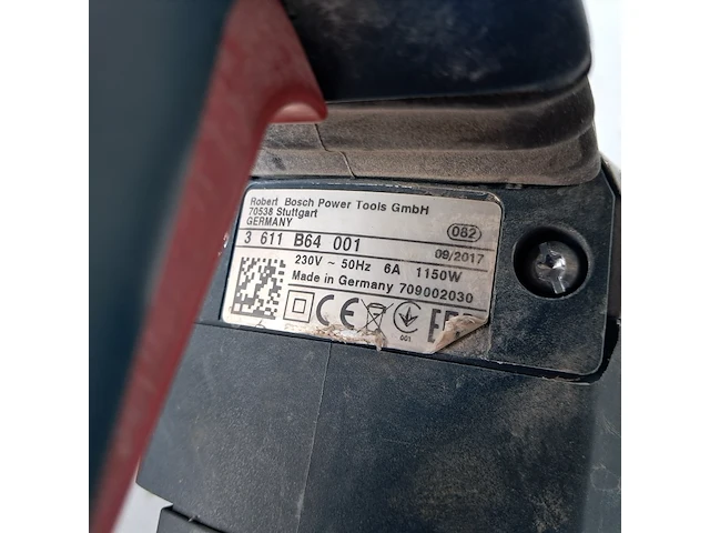 Boor-/breekhamer - 6kg - 230v - sds-max, bosch, gbh 5-40 dce, 2017 - afbeelding 4 van  6