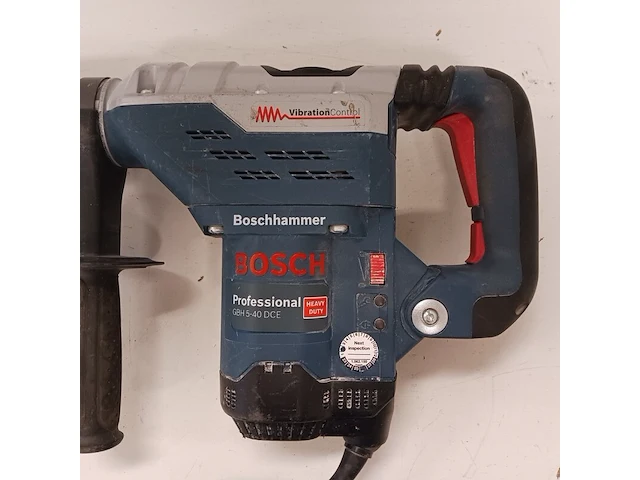 Boor-/breekhamer - 6kg - 230v - sds-max bosch, gbh 5-40 dce, bouwjaar 2020 - afbeelding 2 van  8