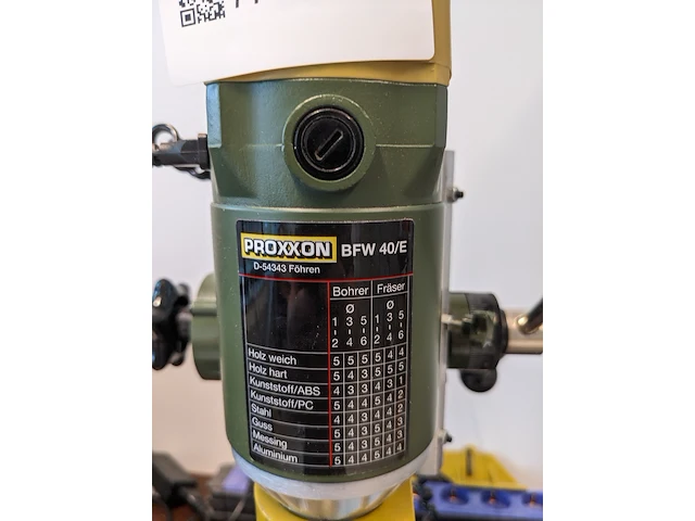 Boor en freesmotor, proxxon, bfw 40/e - afbeelding 3 van  8