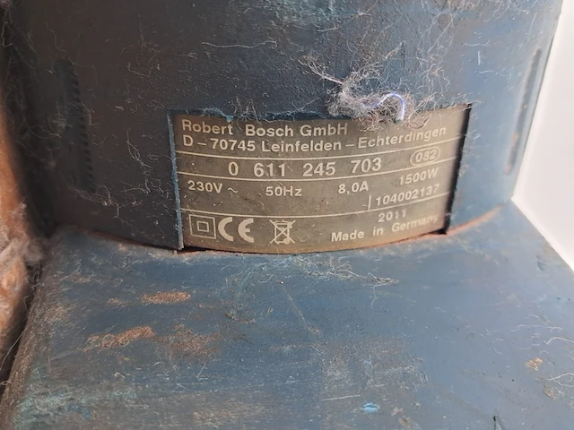 Boorhamer 52mm 230v sds-max ~ bosch, gbh 11 de, bouwjaar 2011 - afbeelding 4 van  7