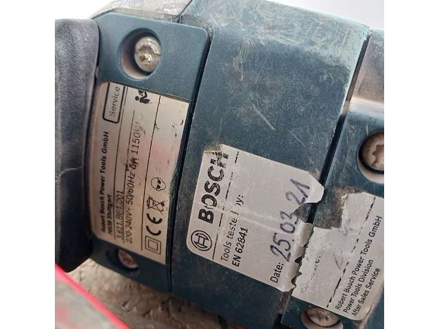 Boorhamer 6kg 230v sds-max ~ bosch, gbh 5-40 dce, bouwjaar 2016 - afbeelding 7 van  9