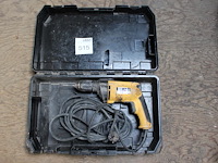 Boorhamer dewalt in koffer. - afbeelding 1 van  2