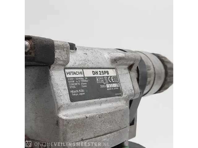 Boorhamer hitachi, dh25pb, bouwjaar 2003 - afbeelding 10 van  12