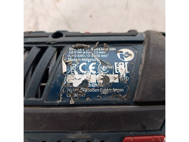 Boormachine accu 18v, bosch, gsr 18v-28, 2015 - afbeelding 6 van  10
