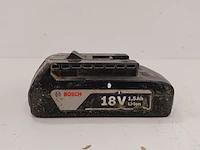 Boormachine accu 18v bosch, gsr 18v-28, bouwjaar 2015 - afbeelding 5 van  5