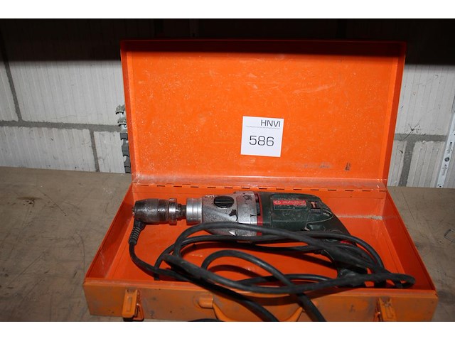 Boormachine metabo in koffer. - afbeelding 1 van  2