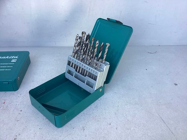 Boorset 18-delig hout/metaal/steen - afbeelding 3 van  3