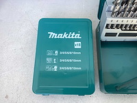 Boorset 18-delig hout/metaal/steen - afbeelding 2 van  3