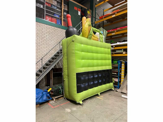 Booschappentas opblaasbaar - afbeelding 2 van  4