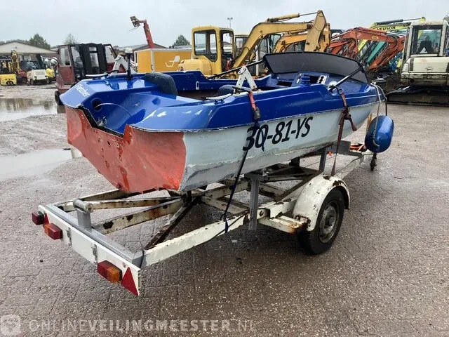 Boot, blauw - afbeelding 9 van  14