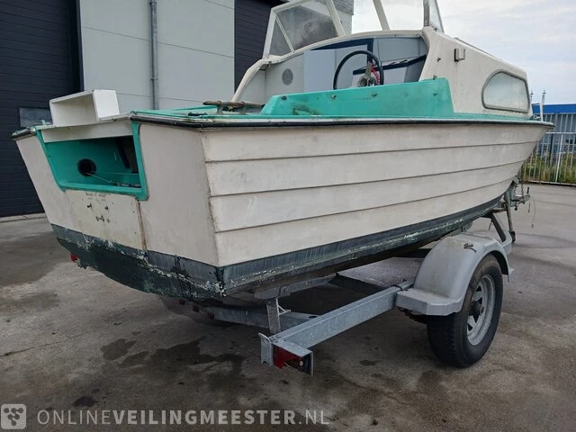 Boot met trailer en buitenboordmotor grupstra, bouwjaar 1980 - afbeelding 2 van  59