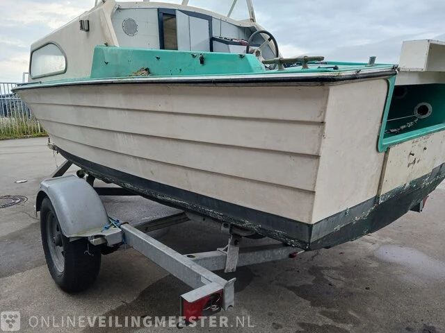 Boot met trailer en buitenboordmotor grupstra, bouwjaar 1980 - afbeelding 4 van  59