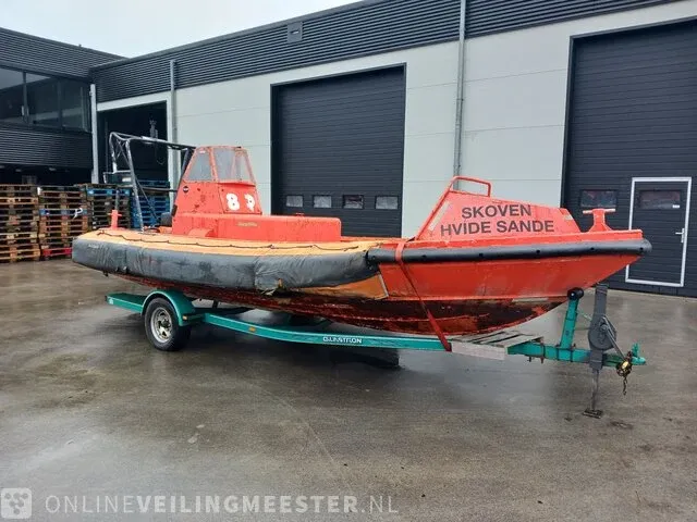 Boot seabear, 23 mk ii jet frv, oranje, bouwjaar 08-1984 - afbeelding 1 van  38
