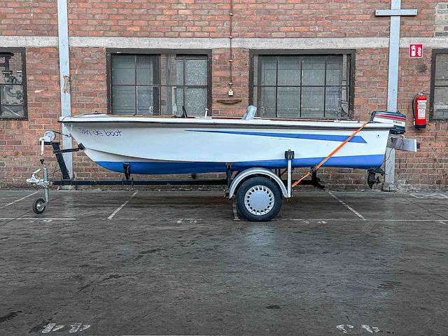 Boot sloep 8pk + trailer - afbeelding 8 van  27