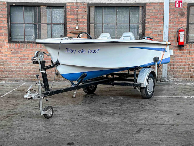 Boot sloep 8pk + trailer - afbeelding 12 van  27