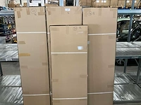 Bopita indy 3-deurskast white/natural - afbeelding 2 van  6