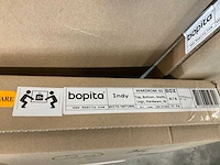 Bopita indy 3-deurskast white/natural - afbeelding 6 van  6
