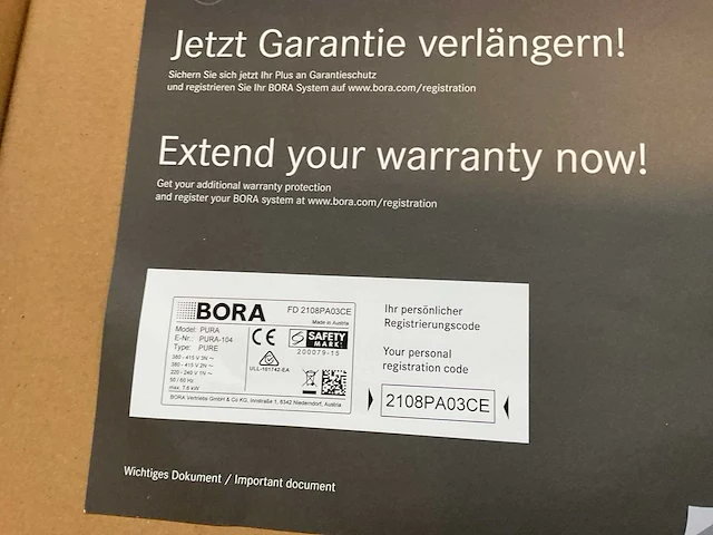 Bora pura pure inductiekookplaat met afzuiging - afbeelding 3 van  11