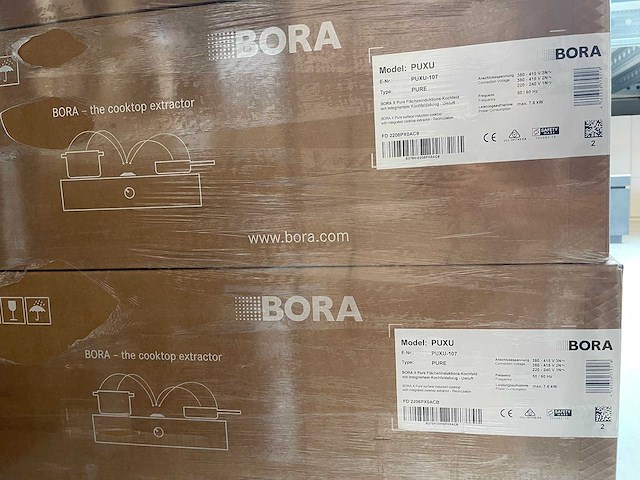 Bora puxu inductie werkblad afzuiging - afbeelding 5 van  5