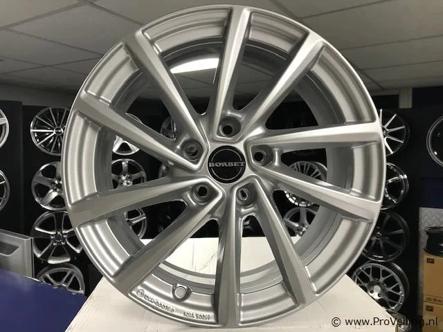 Borbet v aluminium velgenset - 5x112 7j et49 - afbeelding 1 van  1