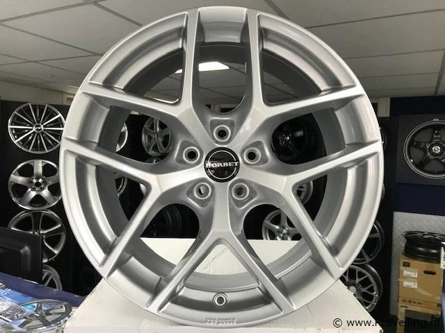 Borbet y aluminium velgenset - 5x112 7j et49 - afbeelding 1 van  1