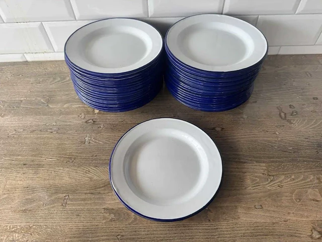 Bord ø 24 cm (45x) - afbeelding 1 van  2