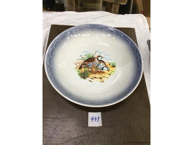 Bord faience - afbeelding 1 van  2