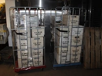 Borden doorsnede 26 cm in twee rolcontainers, ruim 600 stuks - afbeelding 2 van  2