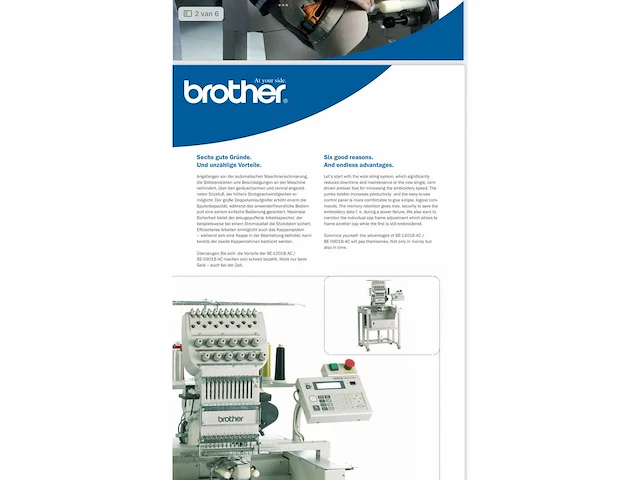 Borduurmachine - afbeelding 3 van  7