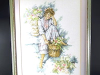 Borduurwerk. gesigneerd - afbeelding 1 van  5