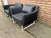 Borek - fauteuil tuinstoel (4x) - afbeelding 3 van  7