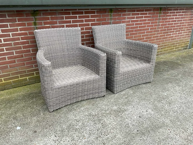 Borek fauteuils (2x) - afbeelding 1 van  5