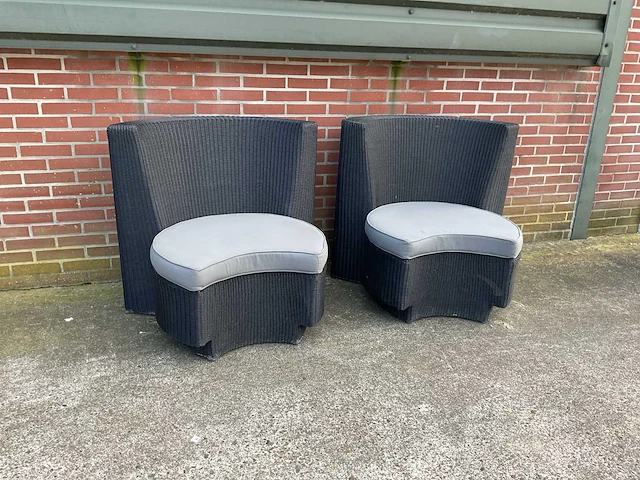 Borek fauteuils (2x) - afbeelding 1 van  6