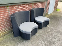 Borek fauteuils (2x) - afbeelding 2 van  6