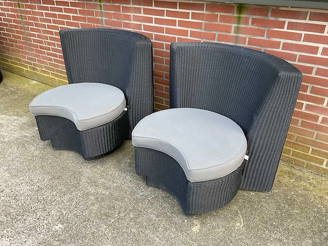 Borek fauteuils (2x) - afbeelding 3 van  6