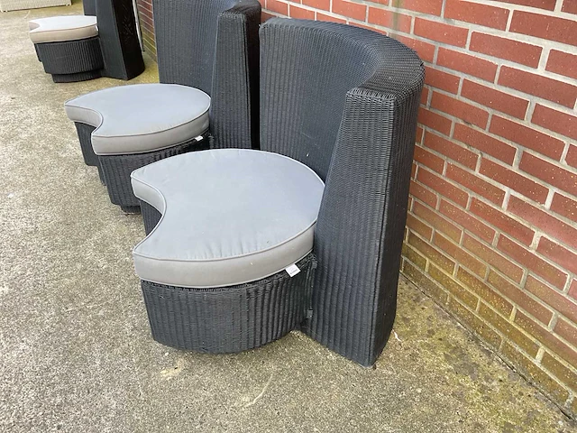 Borek fauteuils (2x) - afbeelding 4 van  6