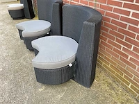 Borek fauteuils (2x) - afbeelding 4 van  6