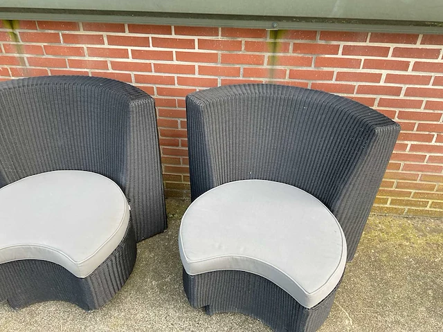 Borek fauteuils (2x) - afbeelding 5 van  6