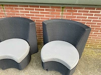 Borek fauteuils (2x) - afbeelding 5 van  6