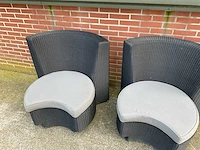 Borek fauteuils (2x) - afbeelding 6 van  6