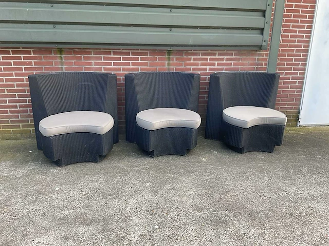 Borek fauteuils (3x) - afbeelding 1 van  7
