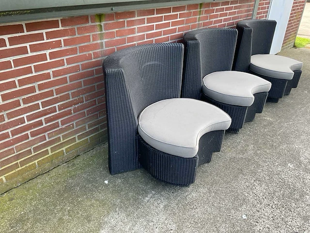 Borek fauteuils (3x) - afbeelding 3 van  7